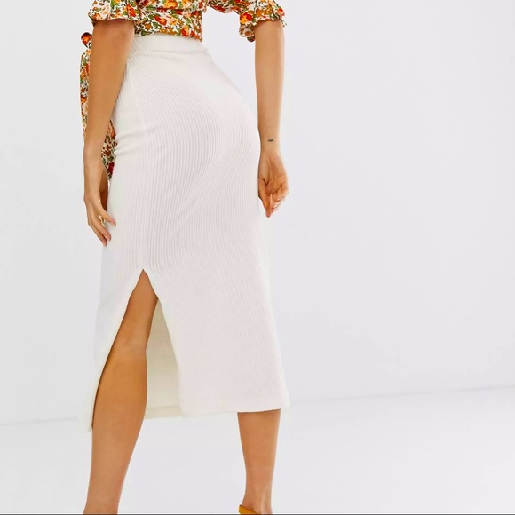 Free People Helen Ribbed Corduroy Tube Skirt - Picture 3 of 9